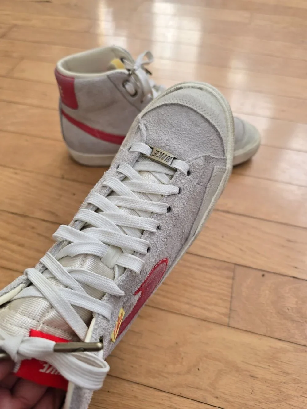 Nike | Blazer Mid 77 Premium Test of Time Grey Suede Retro Sneakers | Mens 11